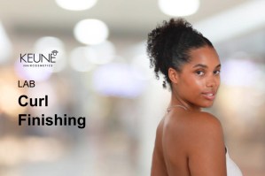 Curl Finishing card